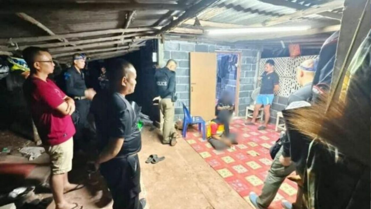 Женщина задержана с гранатой после бегства с полицейского поста в Лоэй